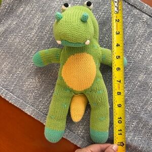 Zubels “Al the alligator” 12” 100% cotton form the outside